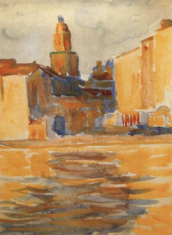 Paul Signac Bell tower oil painting image